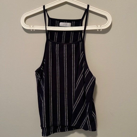 OAK + FORT long sleeve shirt / “shacket” vibes (comes with FREE cropped tank) - Picture 7 of 9